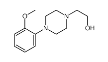 2-[4-(2-methoxyphenyl)piperazin-1-yl]ethanol结构式