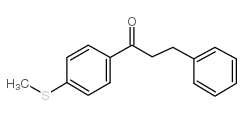 1-(4-methylsulfanylphenyl)-3-phenylpropan-1-one结构式