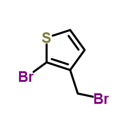 2-溴-3-(溴甲基)噻吩结构式