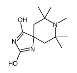 7,7,8,9,9-pentamethyl-1,3,8-triazaspiro[4.5]decane-2,4-dione结构式