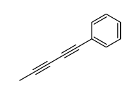 Benzene, 1,3-pentadiynyl- (9CI)结构式