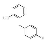 2-[(4-fluorophenyl)methyl]phenol结构式