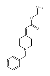 (1-苄基哌啶-4-基)乙酸乙酯结构式