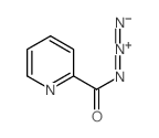 2-Pyridinecarbonylazide结构式
