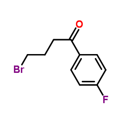 4-溴-1-(4-氟苯基)butan-1-酮结构式