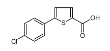 5-(4-氯苯在)噻吩-2-羧酸结构式
