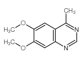 6,7-Dimethoxy-4-methylquinazoline结构式