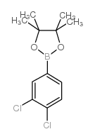 3,4-二氯苯硼酸频那醇酯结构式