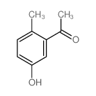 1-(5-hydroxy-2-methyl-phenyl)ethanone结构式