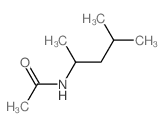 Acetamide,N-(1,3-dimethylbutyl)-结构式