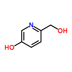 2-PYRIDINEMETHANOL,5-HYDROXY-结构式