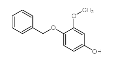 4-苄氧基-3-甲氧基苯酚结构式