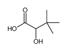 2-hydroxy-3,3-dimethylbutanoic acid结构式