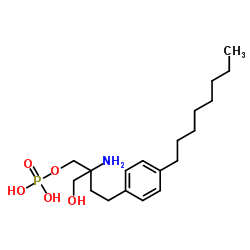 FTY720(R)-磷酸盐结构式