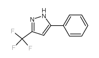 5-苯基-3-(三氟甲基)-1H-吡唑结构式