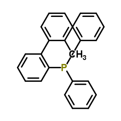 2-二苯基磷-2'-甲基联苯结构式
