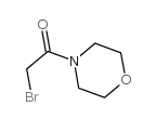 2-溴-1-(4-吗啉)乙酮结构式
