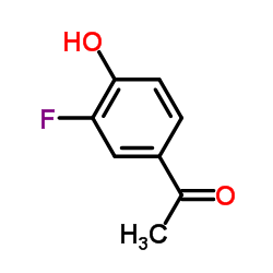 3-氟-4-羟基苯乙酮结构式
