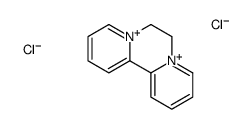 6,7-dihydrodipyrido[1,2-b:1',2'-e]pyrazine-5,8-diium,dichloride结构式