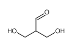 3-hydroxy-2-(hydroxymethyl)propionaldehyde结构式