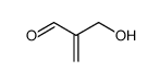 2-hydroxymethyl-propenal结构式