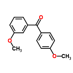3,4-二甲氧基二苯甲酮结构式