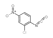 2-氯-4-异氰酸硝基苯结构式