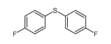 1-fluoro-4-(4-fluorophenyl)sulfanylbenzene结构式