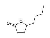 5-(3-iodopropyl)oxolan-2-one结构式