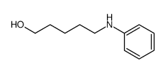 5-(phenylamino)pentan-1-ol结构式