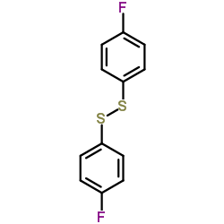Bis(4-fluorophenyl) disulfide结构式