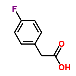 4-氟苯乙酸结构式
