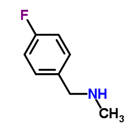 N-甲基-4-氟苄胺结构式