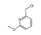 2-(氯甲基)-6-甲氧基吡啶结构式