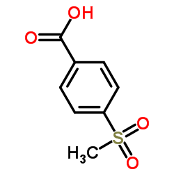 4-甲砜基苯甲酸结构式