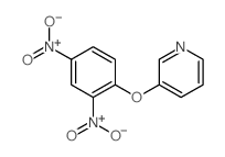 Pyridine, 3- (2,4-dinitrophenoxy)-结构式
