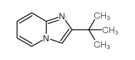 2-叔丁基咪唑并[1,2-a]吡啶结构式