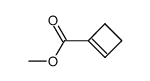 Methyl cyclobutene-1-carboxylate结构式