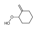 1-hydroperoxy-2-methylenecyclohexane结构式
