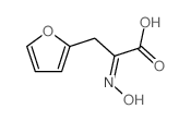 (2Z)-3-(2-furyl)-2-hydroxyimino-propanoic acid结构式