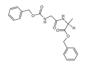 Z-Gly-Ala-OBzl结构式