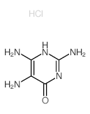 2,5,6-triamino-1H-pyrimidin-4-one结构式