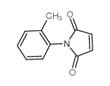 1-(2-甲基苯基)-1H-吡咯-2,5-二酮结构式