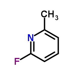 2-氟-6-甲基吡啶结构式