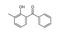 2-hydroxy-3-methylbenzophenone结构式