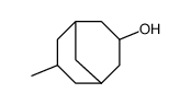 3-endo-hydroxy-7-endo-methyl-bicyclo[3.3.1]nonane结构式