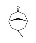 7-endo-methylbicyclo[3.3.1]nonan-3-one结构式