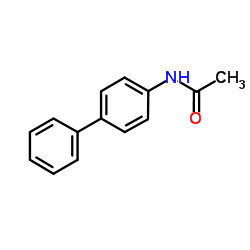 4-乙酰氨基联苯结构式