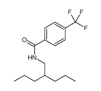 N-(2-propylpentyl)-4-(trifluoromethyl)benzamide结构式