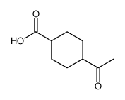 4-acetylcyclohexane-1-carboxylic acid结构式